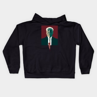 The Master of Suspense_ALfred Hitchock Kids Hoodie